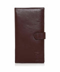 Designer Mens Genuine Real Quality Leather Jacket Coat Credit Card Wallet Tall-J Wilson London-Black-J Wilson London