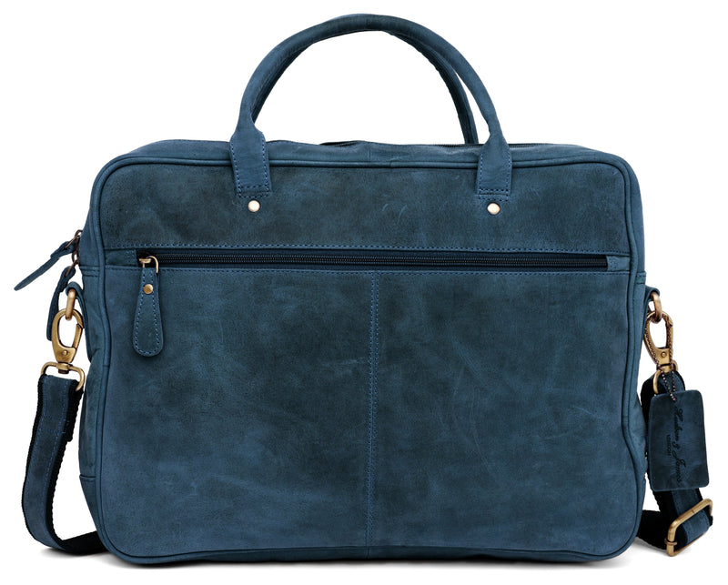 Leather Laptop Bag Briefcase MB221