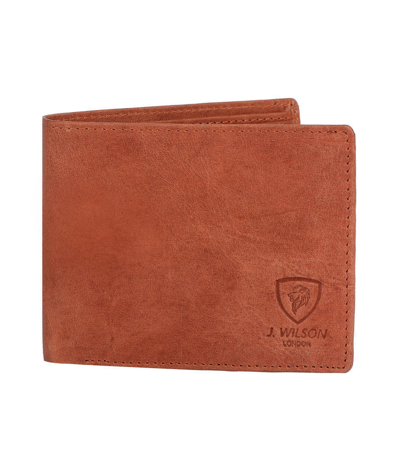 Mens Leather Wallet RFID Safe 5363 - J Wilson London