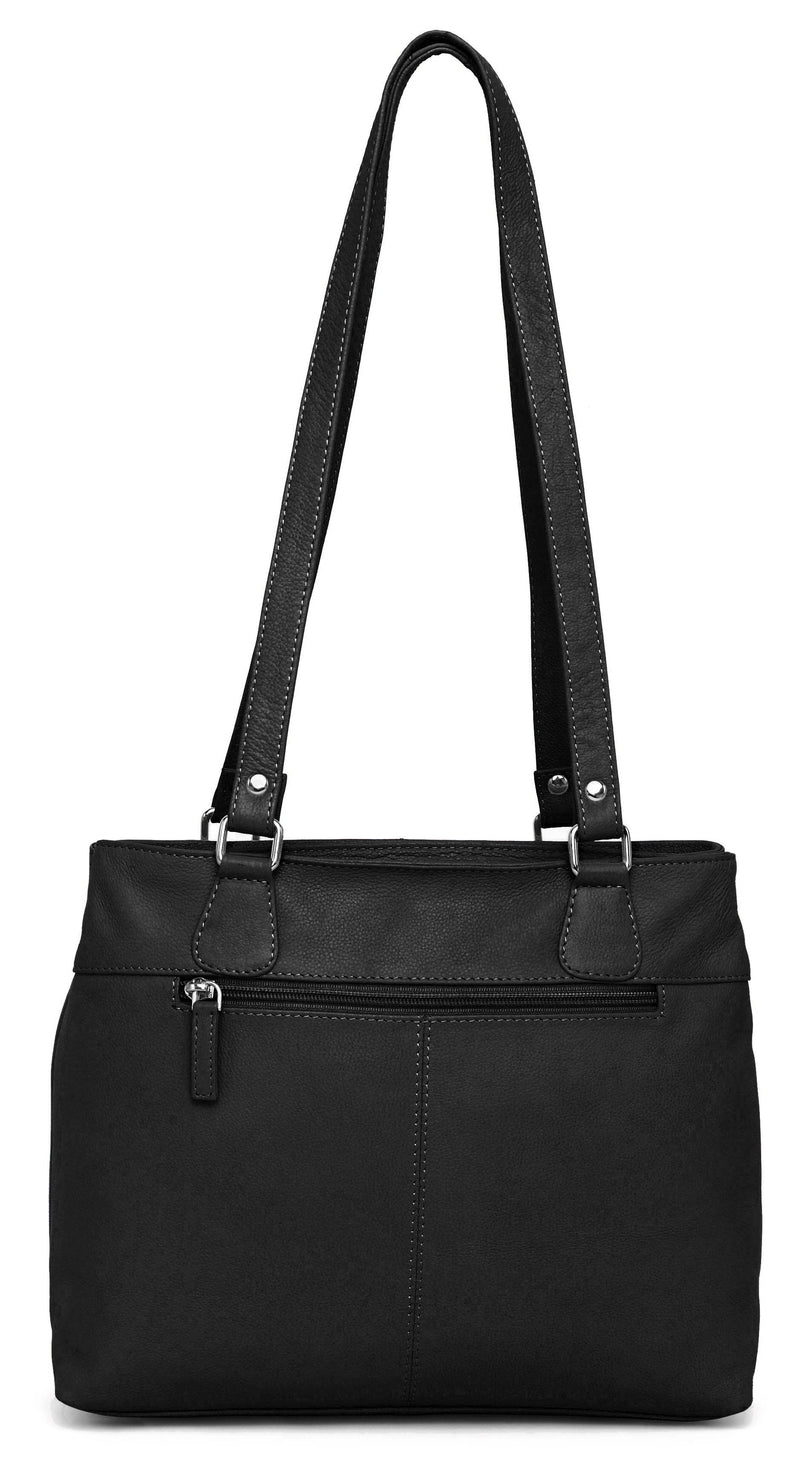 Ladies Leather Handbag HJ1016