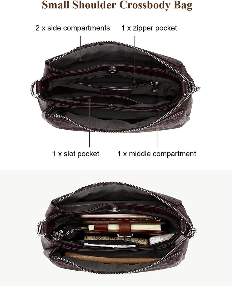 Ladies Leather Handbag WHLB8006