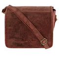 Leather Crossover Travel Satchel Bag MB904