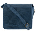 Leather Crossover Travel Satchel Bag MB904