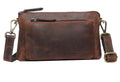 Leather Small Travel Satchel Bag MB903