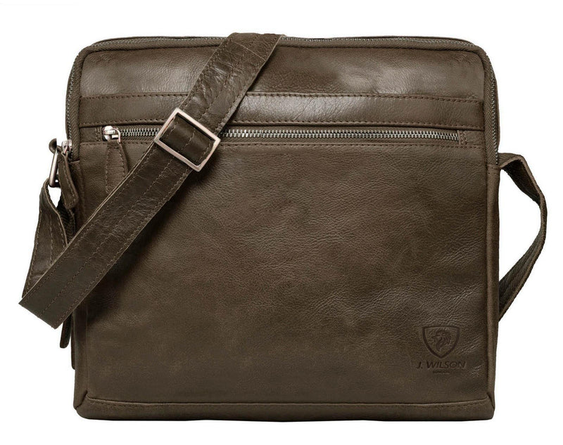 Mens Leather Laptop Bag HB30 - J Wilson London