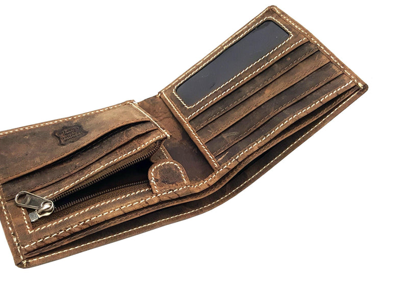 Mens Leather Wallet RFID Safe 5363 - J Wilson London