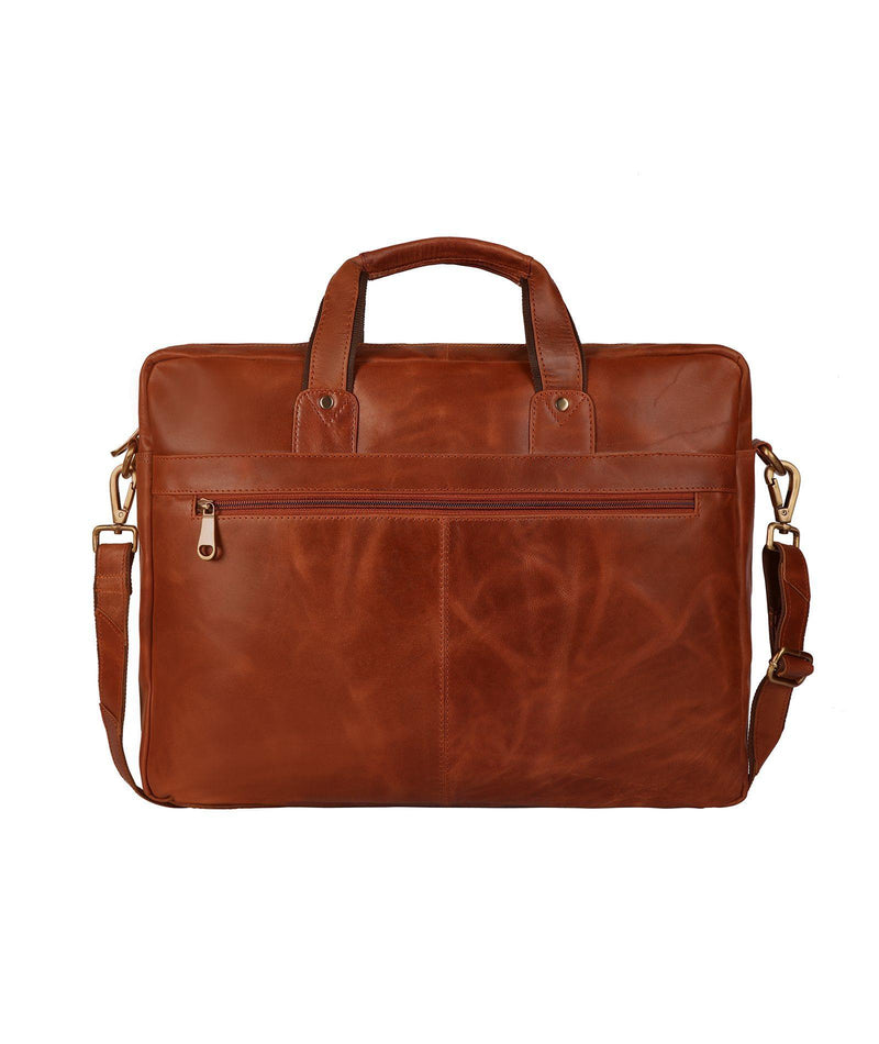 Leather Laptop Bag MB309 - J Wilson London