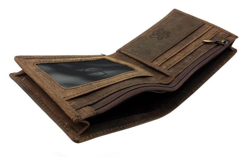 Mens Leather Wallet RFID SAFE 5327-Wallet-J Wilson London-J Wilson London