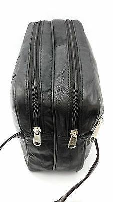Leather Wash Bag 2105-Bum Bags-ODS-Leather-J Wilson London