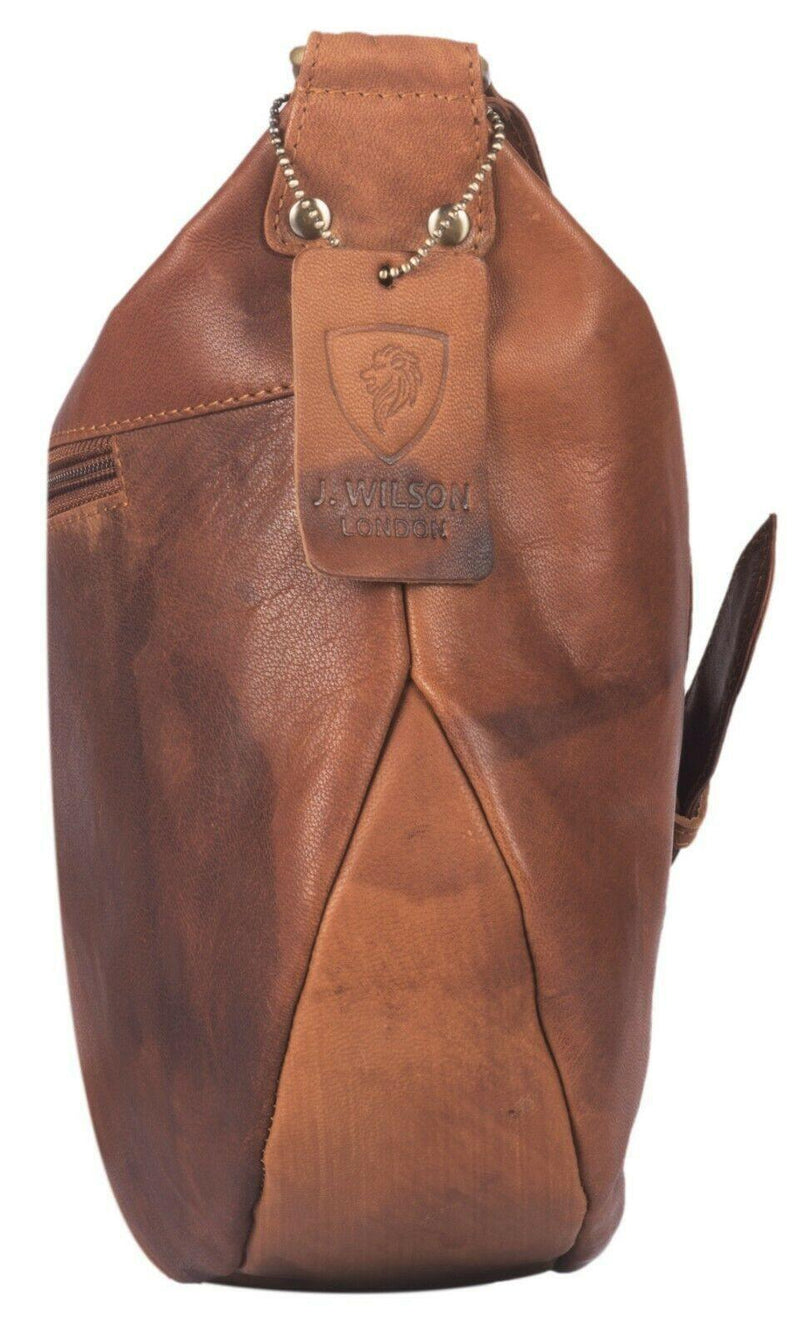 Ladies Designer Leather Bag Tote Handbag Shoulder Cross body Work Messenger Case-J Wilson London-J Wilson London