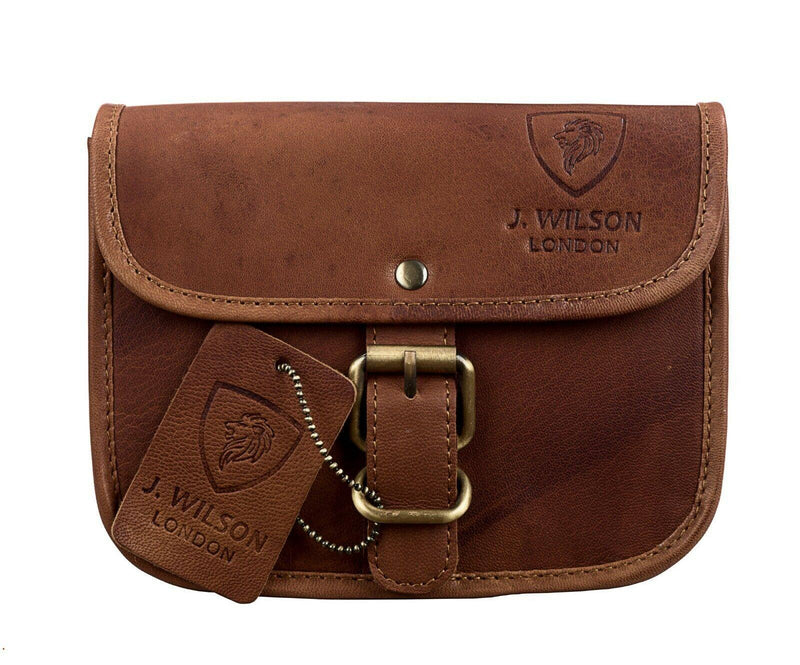 Leather Hip Pouch Bum Bag 1506-Bum Bags-J Wilson London-J Wilson London