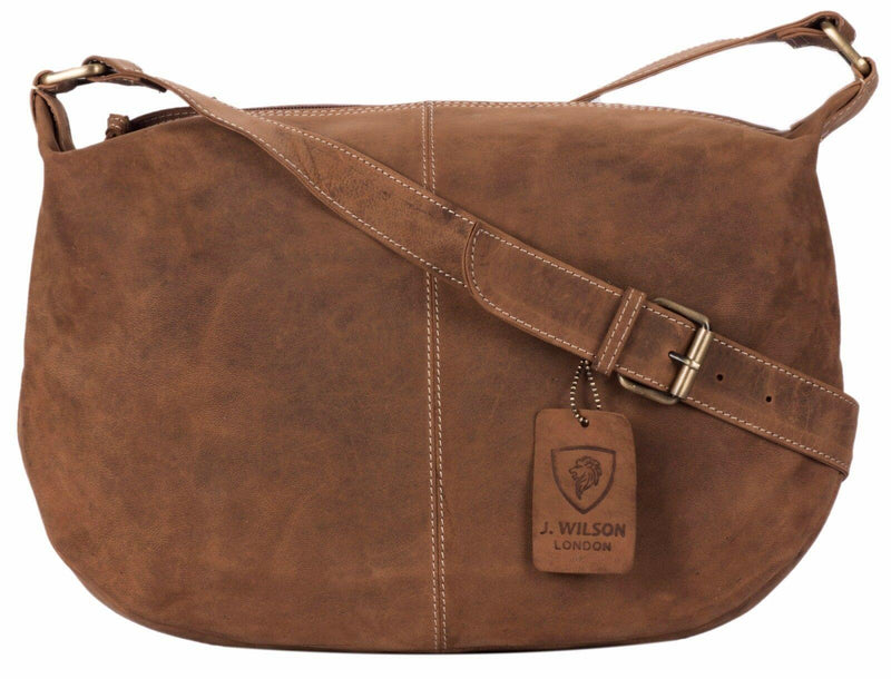 Ladies Leather Handbag MB314-Ladies Bag-J Wilson London-J Wilson London