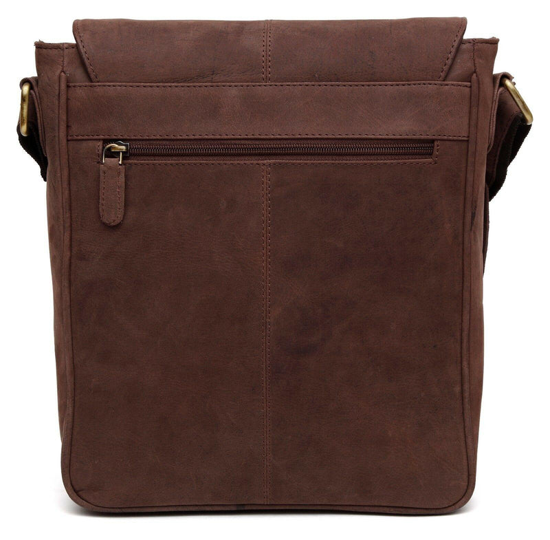 Leather Messenger Bag MB231-Messenger Bags-J WILSON London-J Wilson London