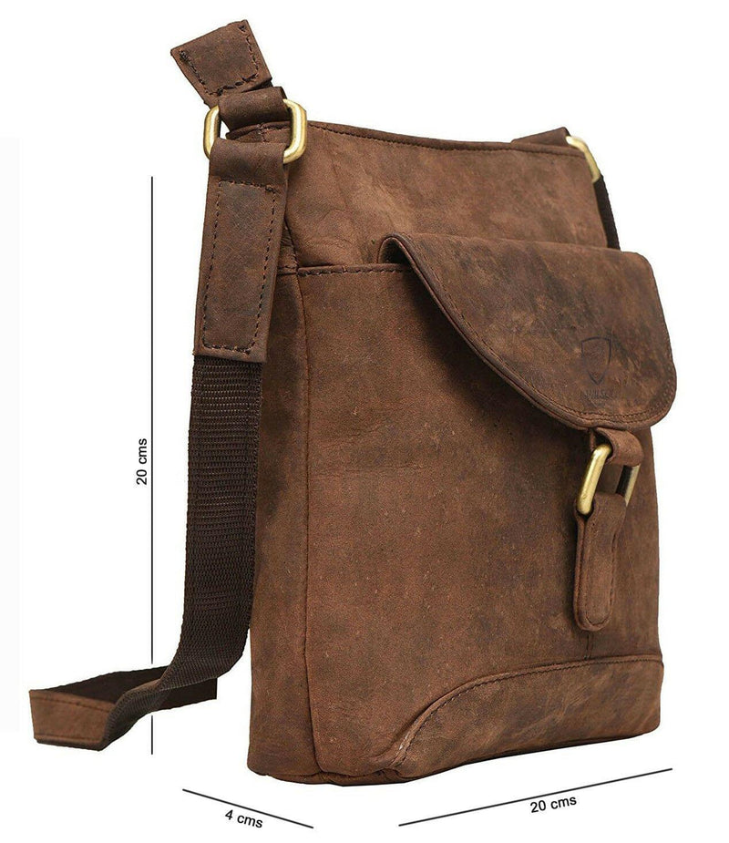 Designer Leather Tote Shoulder Bag Hunter Cross body Work Messenger Case Sling-J WILSON London-J Wilson London