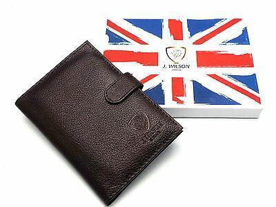 Genuine Leather Designer Travel Wallet Document Passport Cover Holder Gift Boxed-J Wilson-BLACK J Wilson Holiday Travel Case-J Wilson London