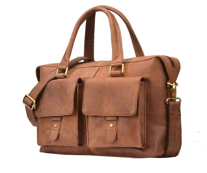 Leather Travel Bag HB28-Travel bags-J WILSON London-J Wilson London