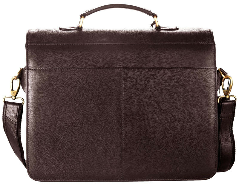 Leather Laptop Bag MB217-Briefcase-J WILSON London-J Wilson London
