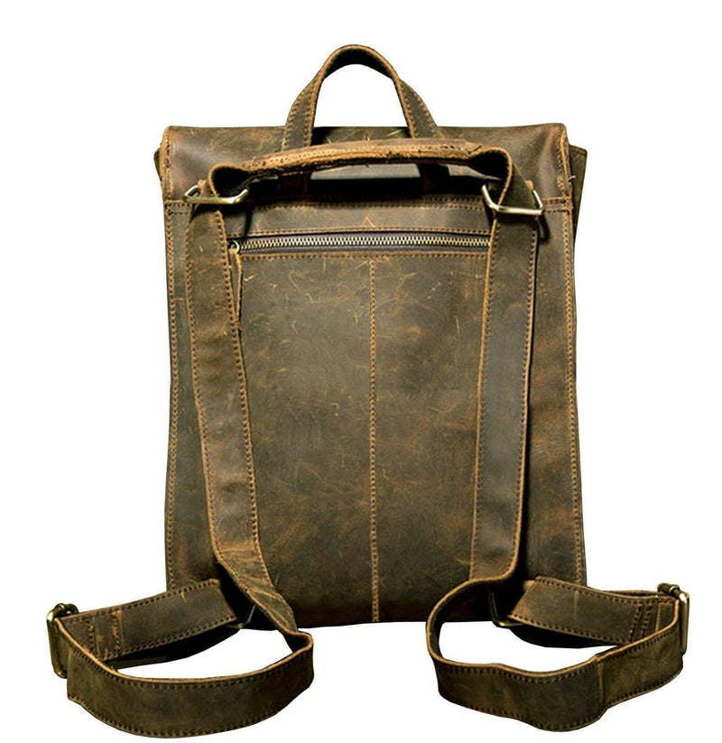 Designer Leather Backpack J Wilson London HB37-Backpack-J WILSON London-J Wilson London