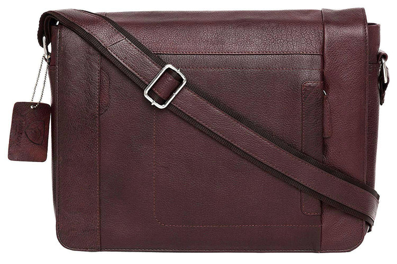 Leather Laptop Bag MB541-Laptop Bags-J WILSON London-J Wilson London