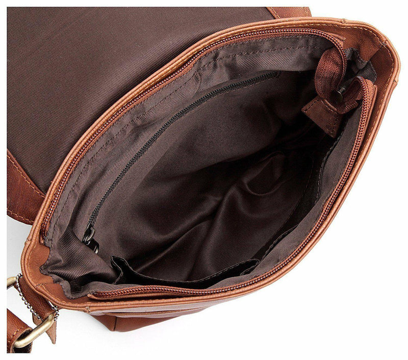 Mens Leather Shoulder Bag Designer Ladies Cross body Work Messenger Travel Case-J WILSON London-J Wilson London