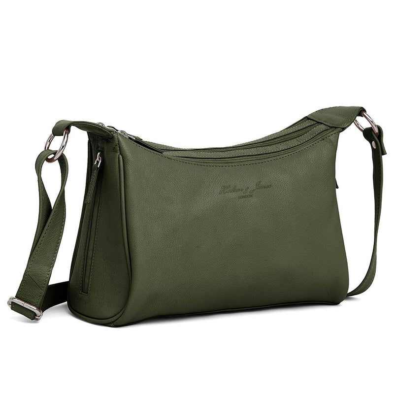 Ladies Leather Handbag HJ1012 - J Wilson London