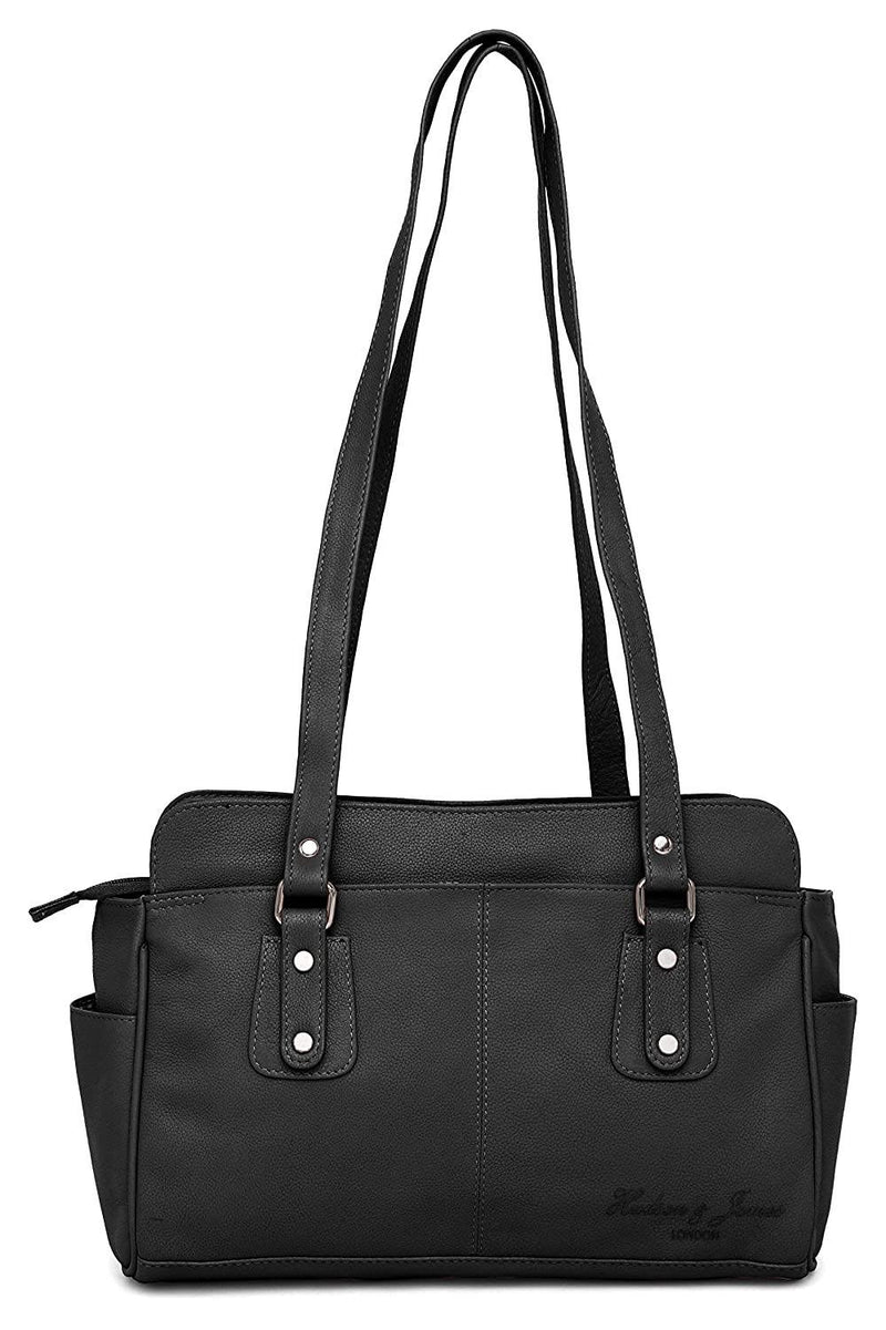 Ladies Leather Handbag HJ1013 - J Wilson London