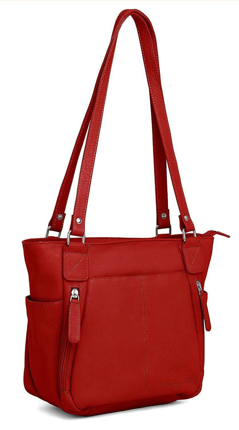 Ladies Leather Handbag HJ1007 - J Wilson London