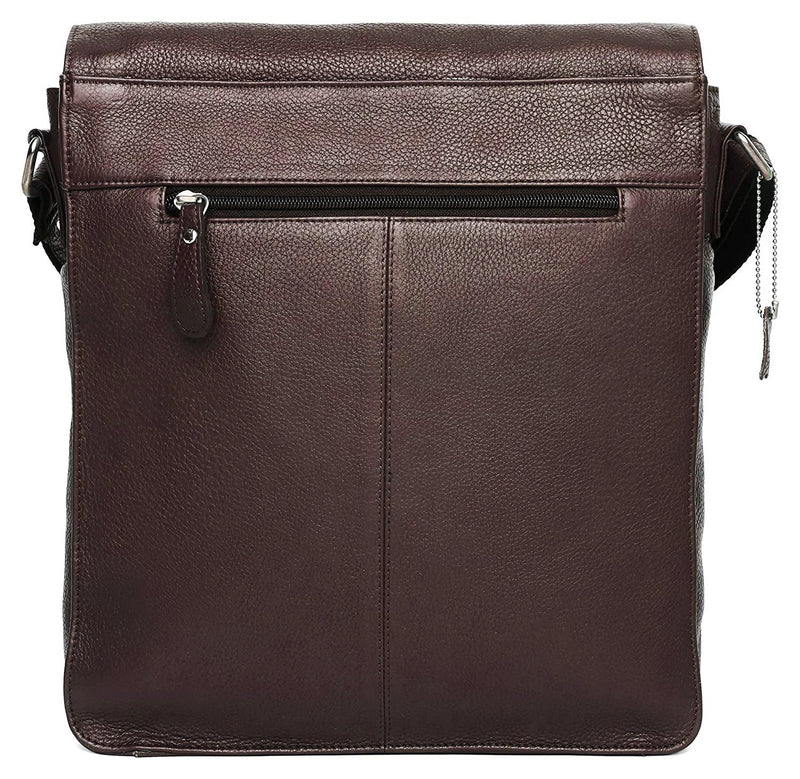 Mens Leather Shoulder Bag MB105 - J Wilson London