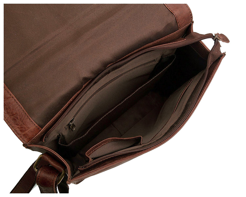 Mens Leather Shoulder Bag MB105