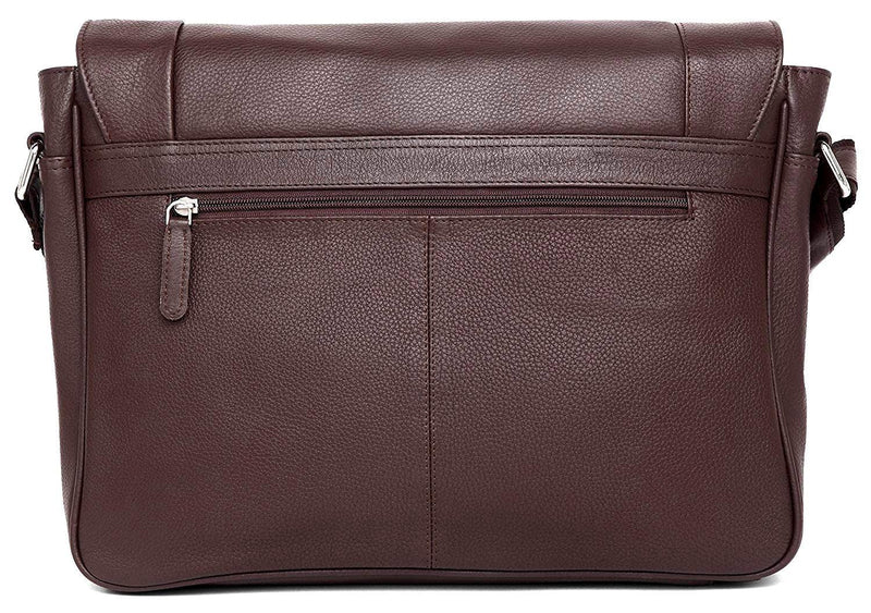 Leather Laptop Bag MB541 - J Wilson London