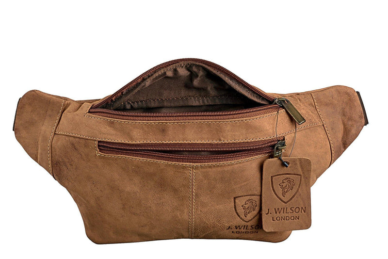 Leather Bum Bag 1503 - J Wilson London