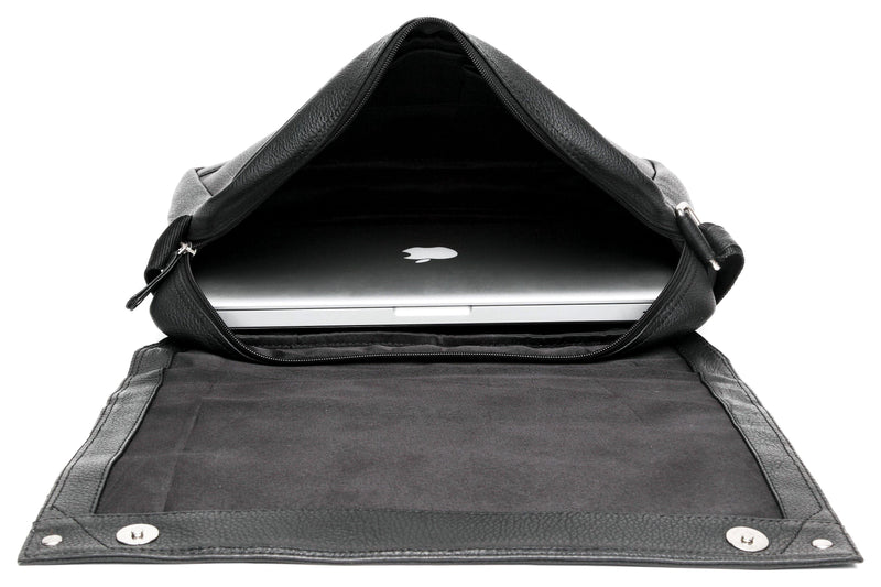 Leather Laptop Bag MB515 - J Wilson London