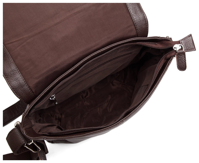Leather Shoulder Bag MB260 - J Wilson London