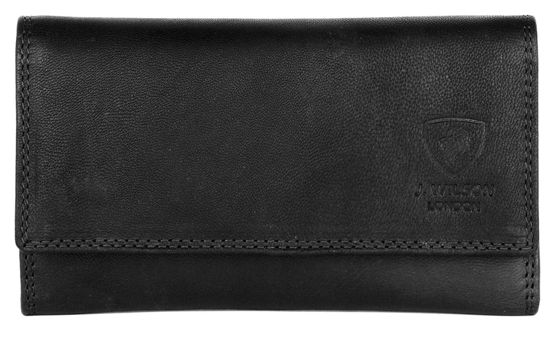 Ladies Leather Purse RFID Safe JW1283 - J Wilson London