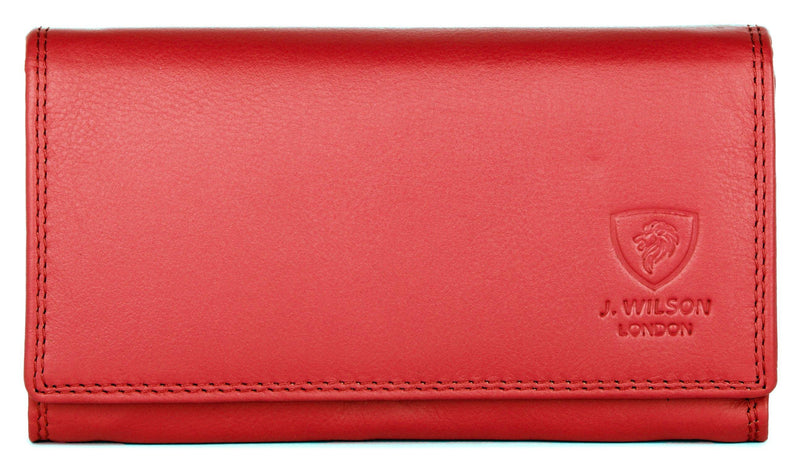 Ladies Leather Purse RFID Safe JW8064 - J Wilson London