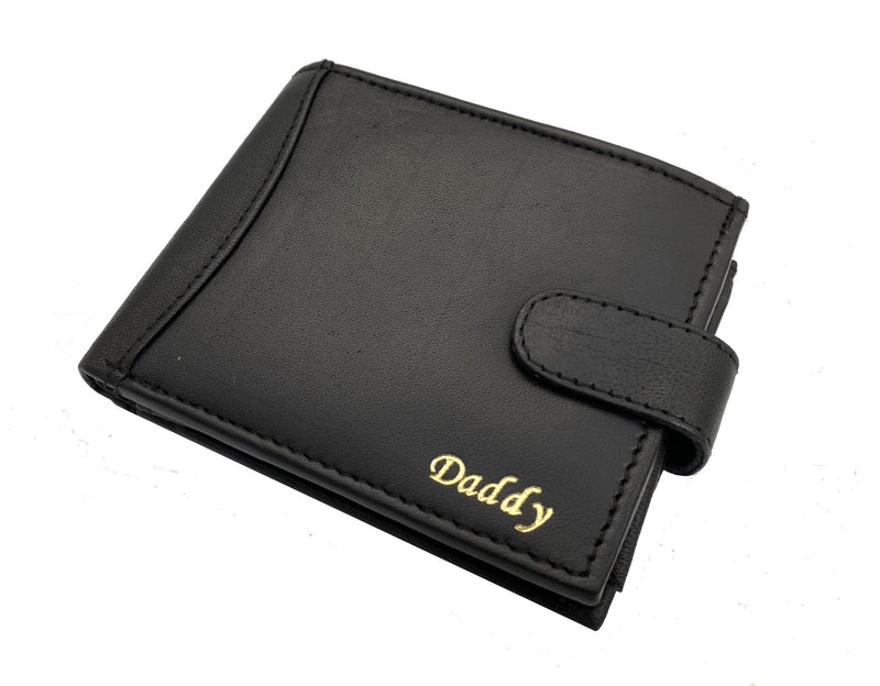 Personalised Mens Leather Wallet DL06 - J Wilson London