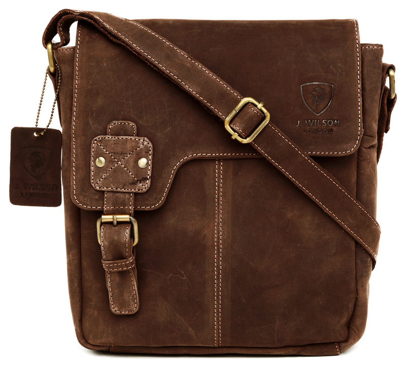 Leather Shoulder Bag MB098
