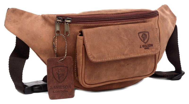 Leather Bum Bag 1501 - J Wilson London