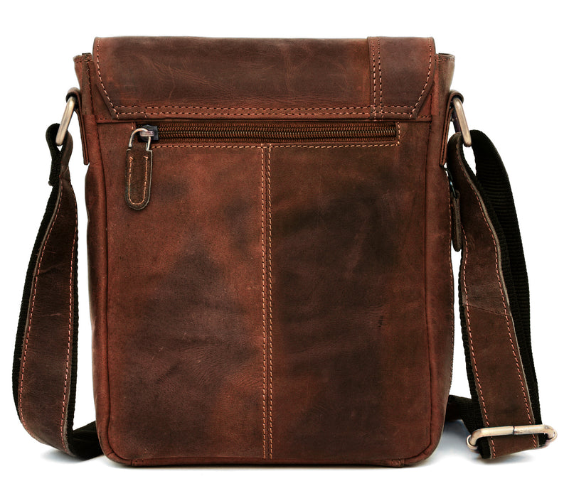 Leather Messenger Bag MB205