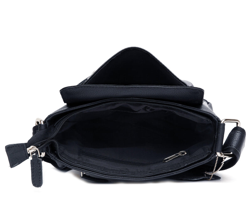 Leather Shoulder Bag MB258 - J Wilson London
