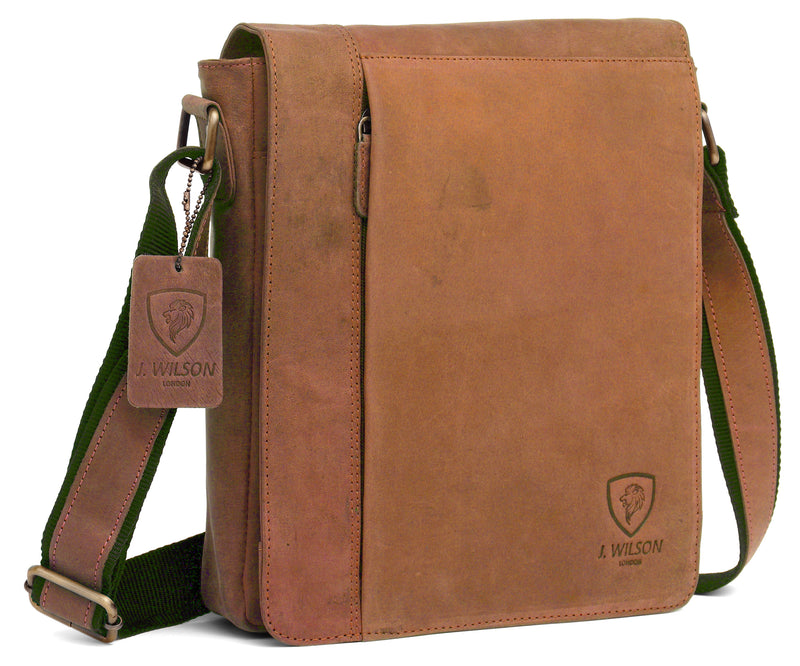 Leather Messenger Bag MB220