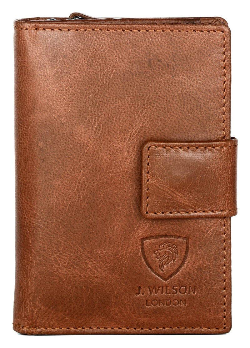 Ladies Leather Purse RFID Safe A20 - J Wilson London