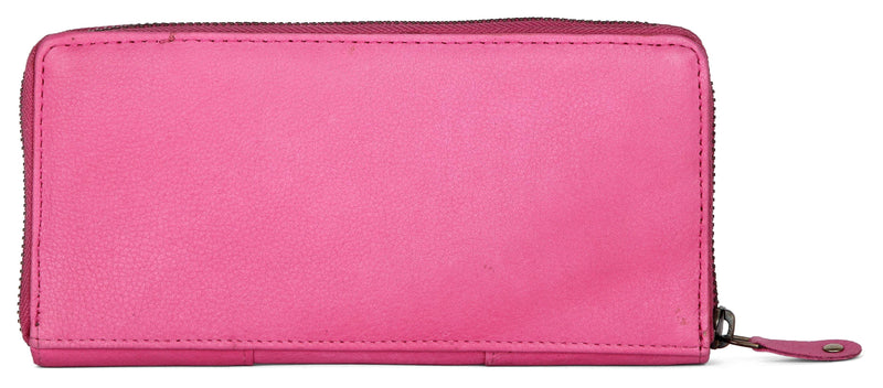 Ladies Leather Purse RFID Safe A15 - J Wilson London
