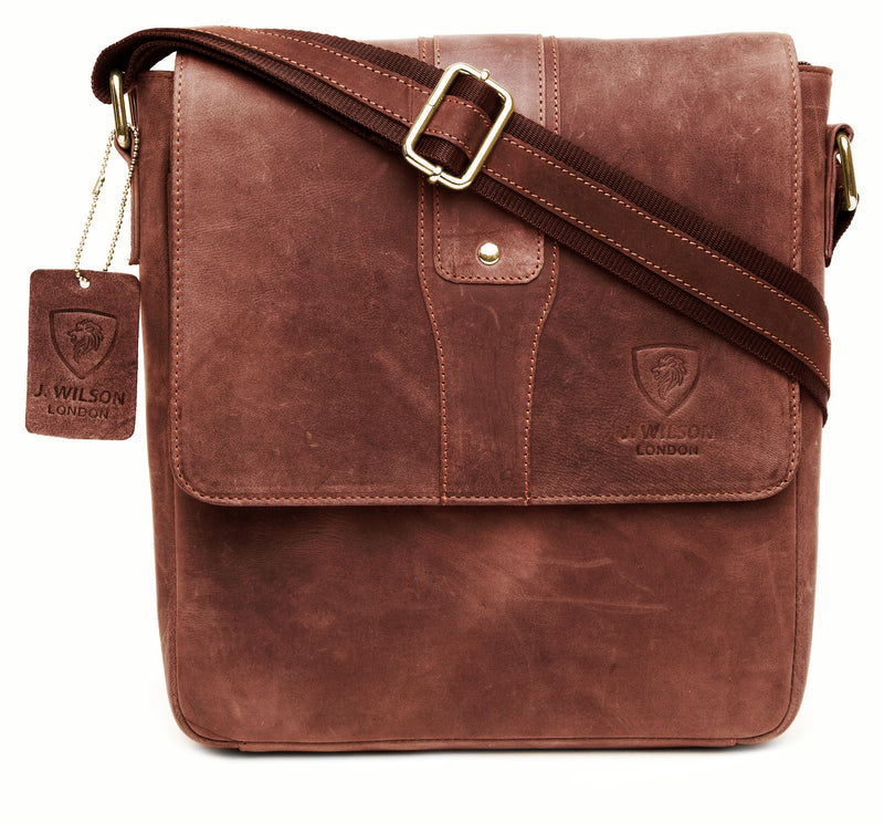 Leather Shoulder Bag MB243