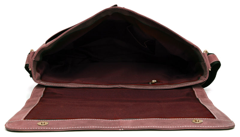 Leather Shoulder Messenger Bag MB287
