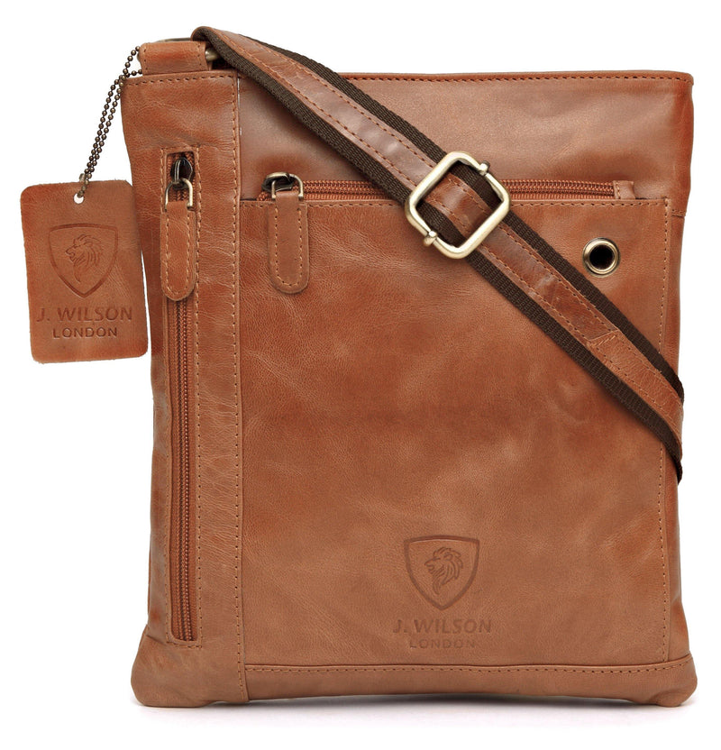 Leather Shoulder Bag Small MB250 - J Wilson London