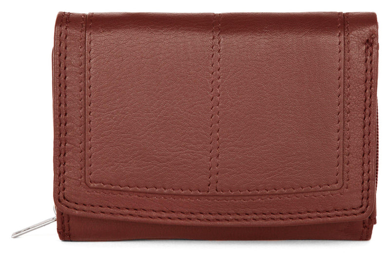 Ladies Leather Purse RFID Safe 240475 - J Wilson London