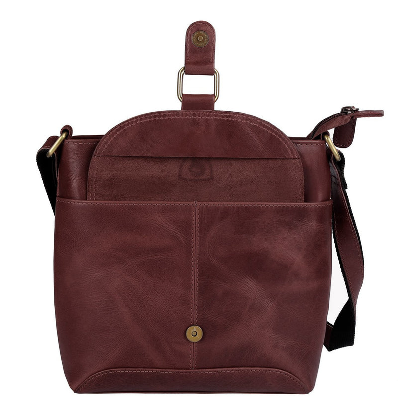 Leather Tote Shoulder Bag HB16